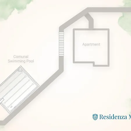 Residenza Maxim With Pool By Rent Apartment *