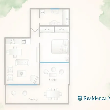 Residenza Maxim With Pool By Rent *