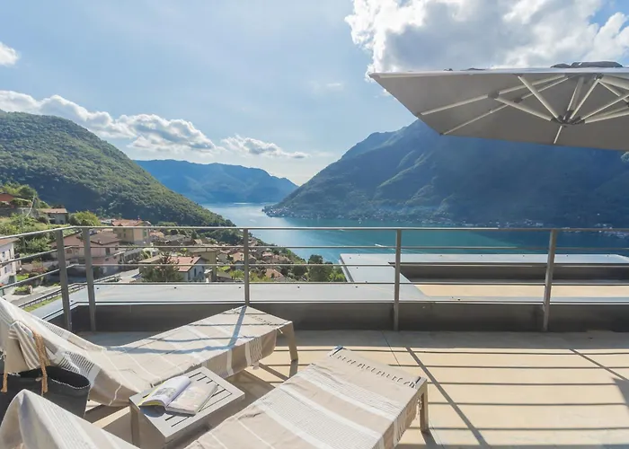 Apartment Residenza Maxim With Pool By Rent Nesso